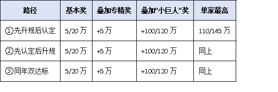 2025年小微工业企业上规模政策升级：专精特新企业可叠加获奖补！