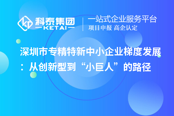 <a href=http://www.1ys1w.cn/shenzhen/ target=_blank class=infotextkey>深圳市专精特新</a>中小企业梯度发展：从创新型到“小巨人”的路径