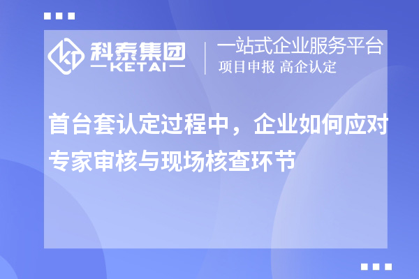 首台套认定过程中，企业如何应对专家审核与现场核查环节