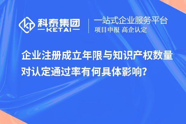 企业注册成立年限与知识产权数量对认定通过率有何具体影响？